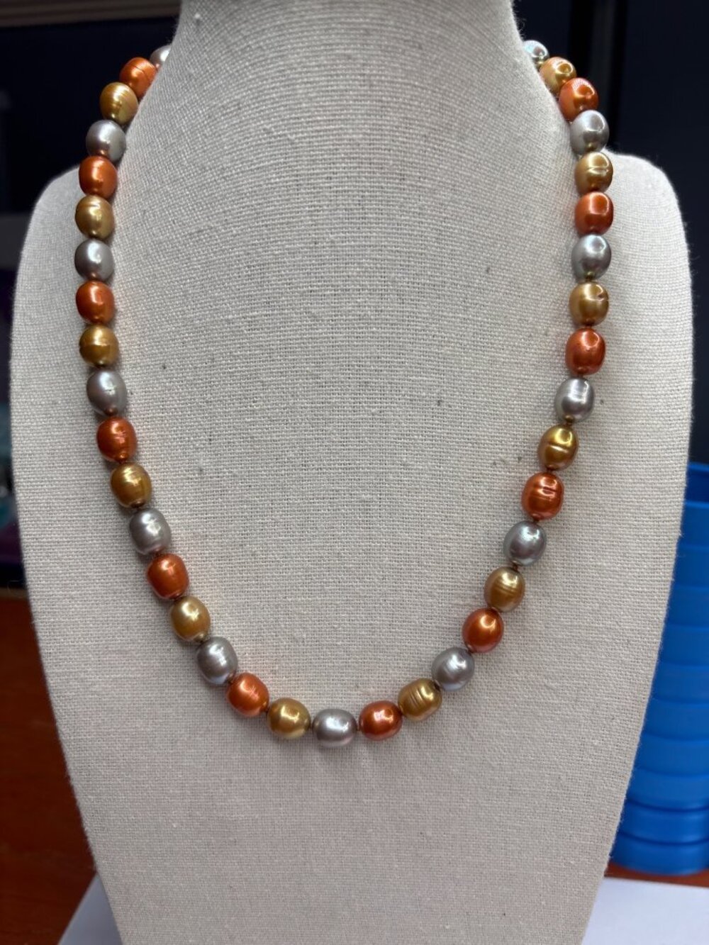Honora Genuine Cultured Freshwater Pearls, Clasp Marked 14K GP | 16"